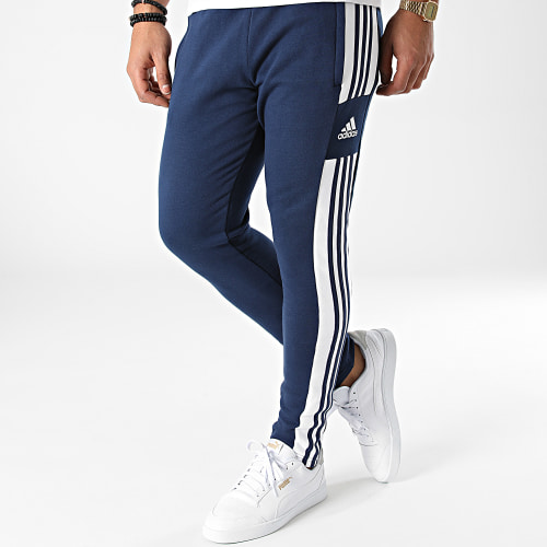Pantalon Jogging A Bandes GT6644 Bleu Marine