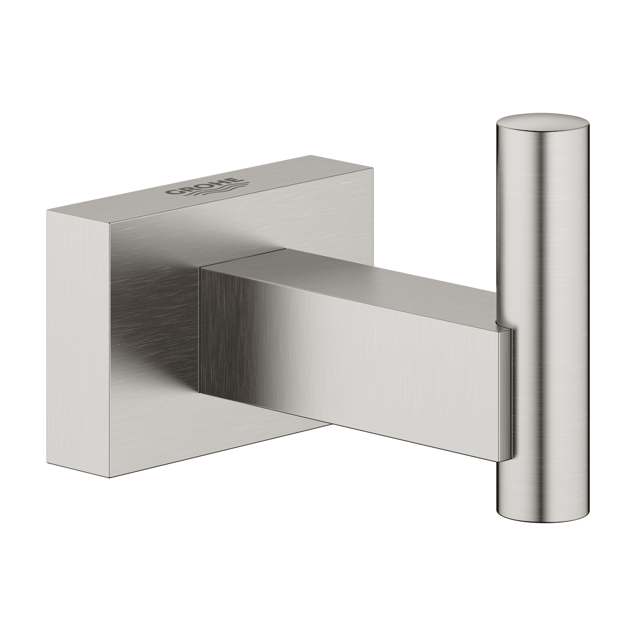 Grohe Essentials Cube handdoekhaak supersteel