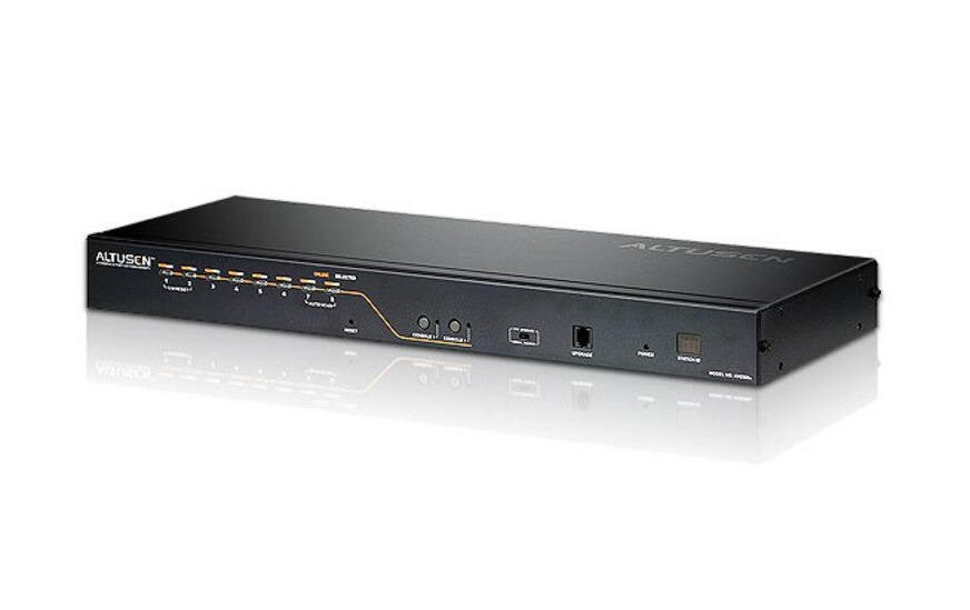 KVM Switch KH2508A<br>2-Konsol-KVM-Switch mit 8 Ports für Kat. 5e/6
