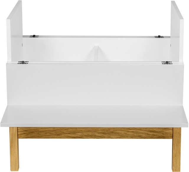 Woodman Barschrank »Delian« Breite 75 cm, Fussrahmen aus massiver Eiche, im skandinavian Design