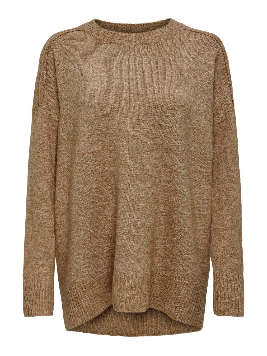 ONLEMILIA Strickpullover Toasted Coconut