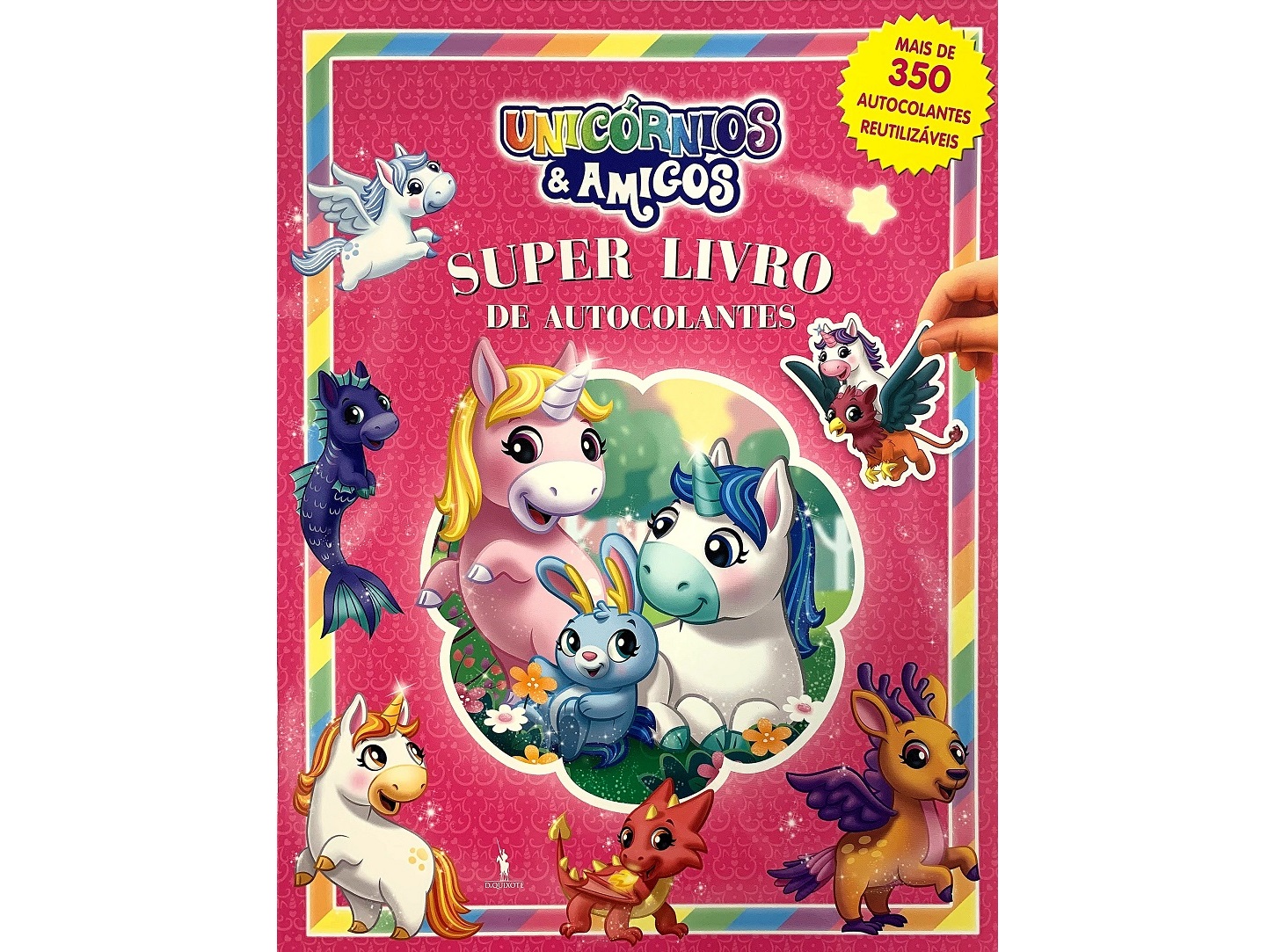 LIVRO SUPER LIVRO AUTOCOLANTES UNICÓRNIOS E AMIGOS DE PHIDAL