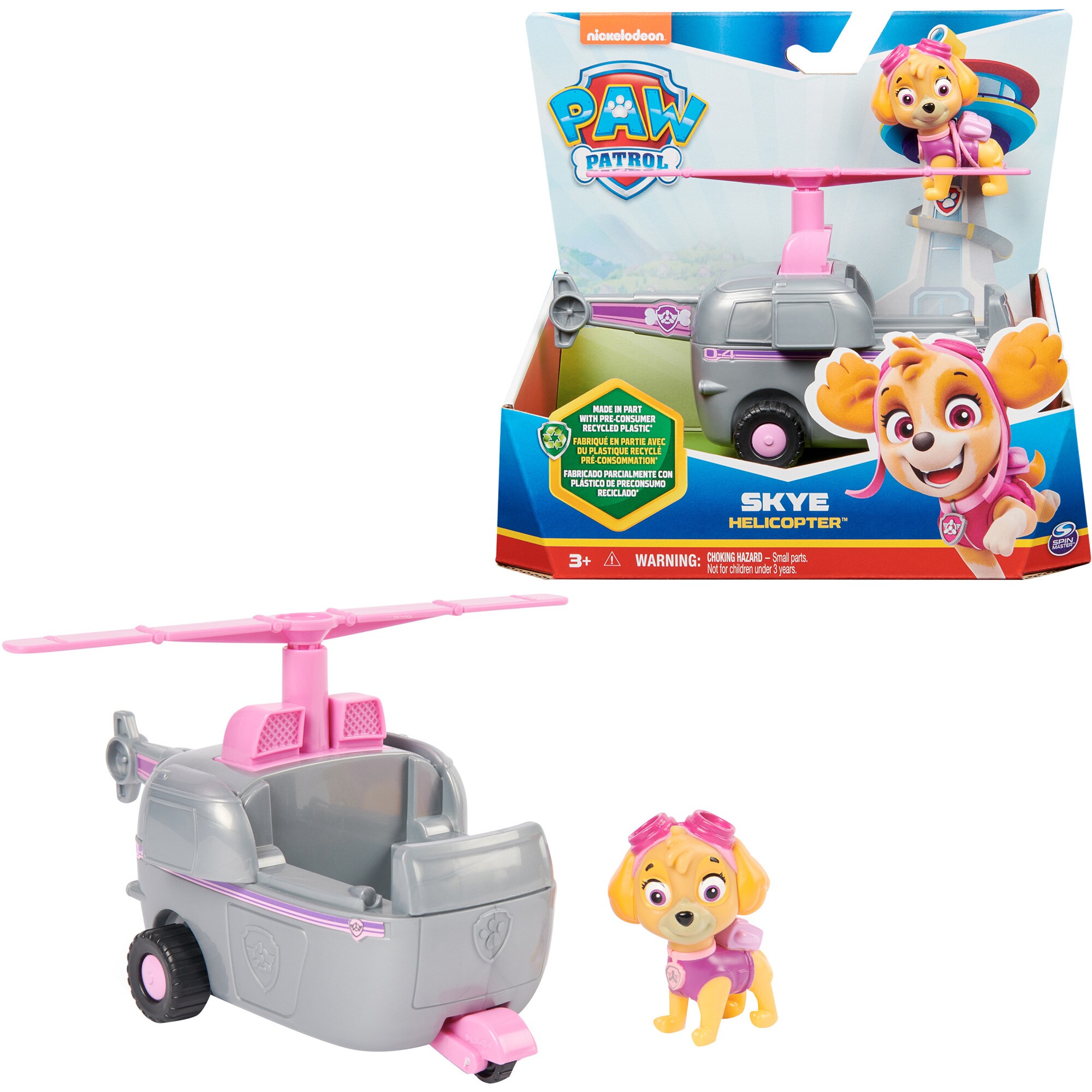 Spin Master Spielfahrzeug Paw Patrol - Helikopter mit Skye-Figur