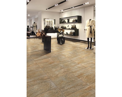 Porseleinen wand- en vloertegel Granada Beige 30,5 x 60,5 cm met 16 verschillende printdesigns