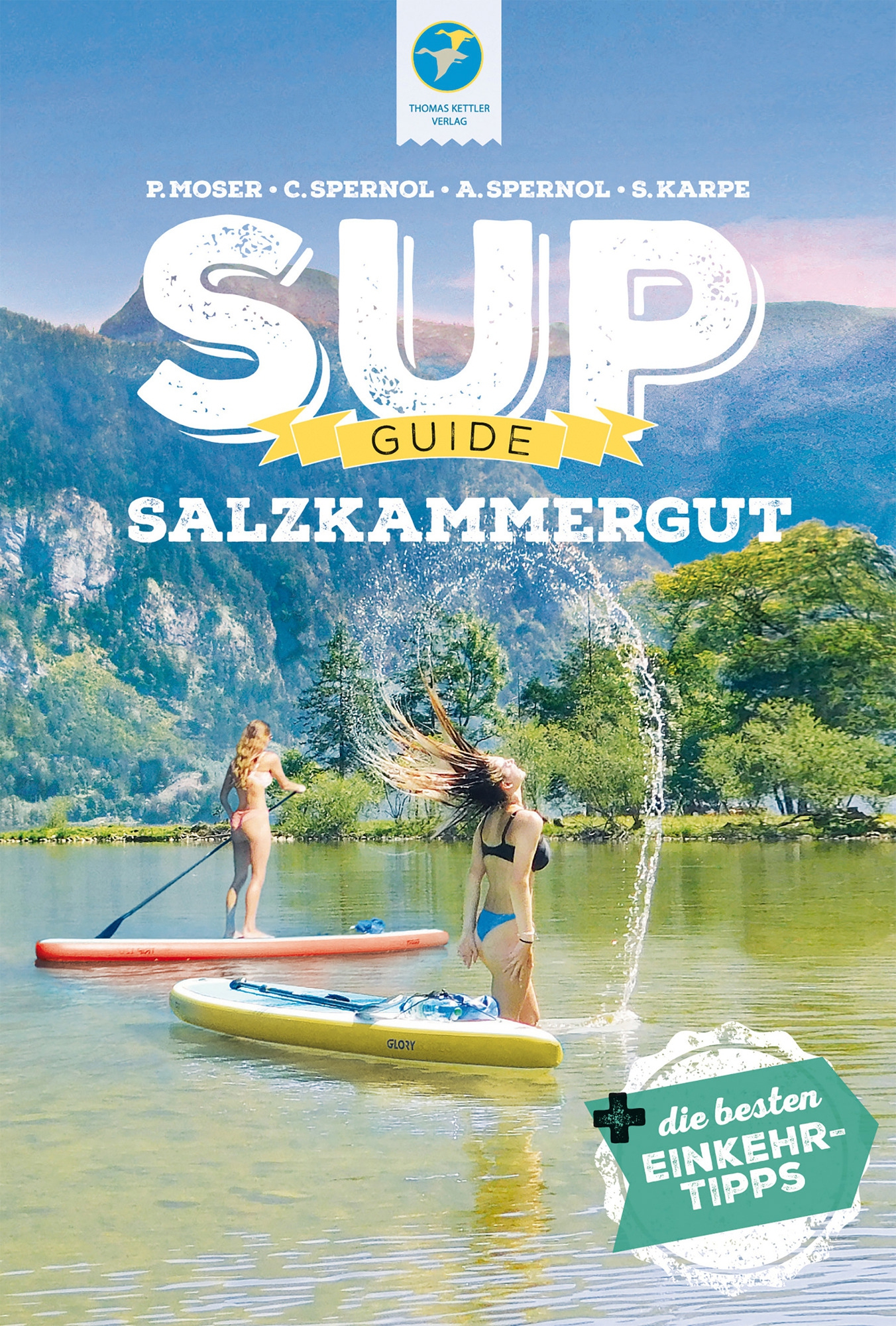 Thomas Kettler Verlag Reiseführer Stand Up Paddling Guide Salzkammergut