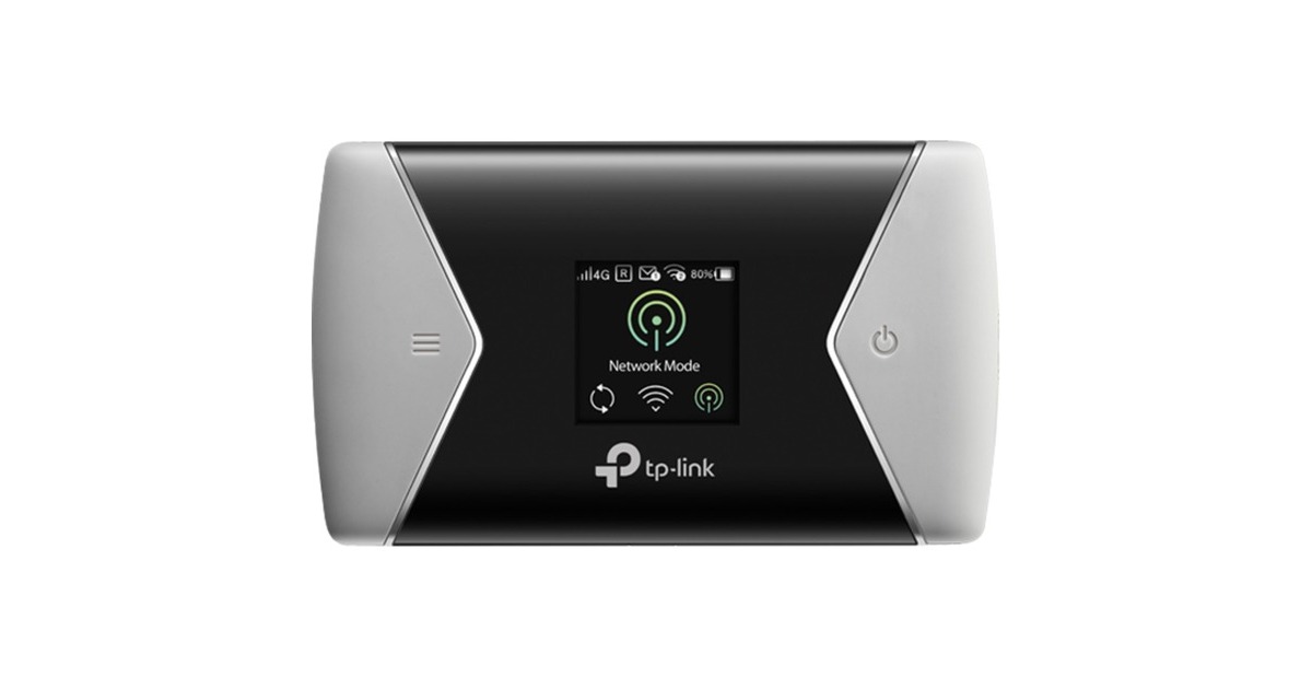 TP-Link300Mbps LTE-Advanced Mobiele Wifi M7450 wlan lte router  (Zwart/zilver, micro-SIM | Mifi | met accu)