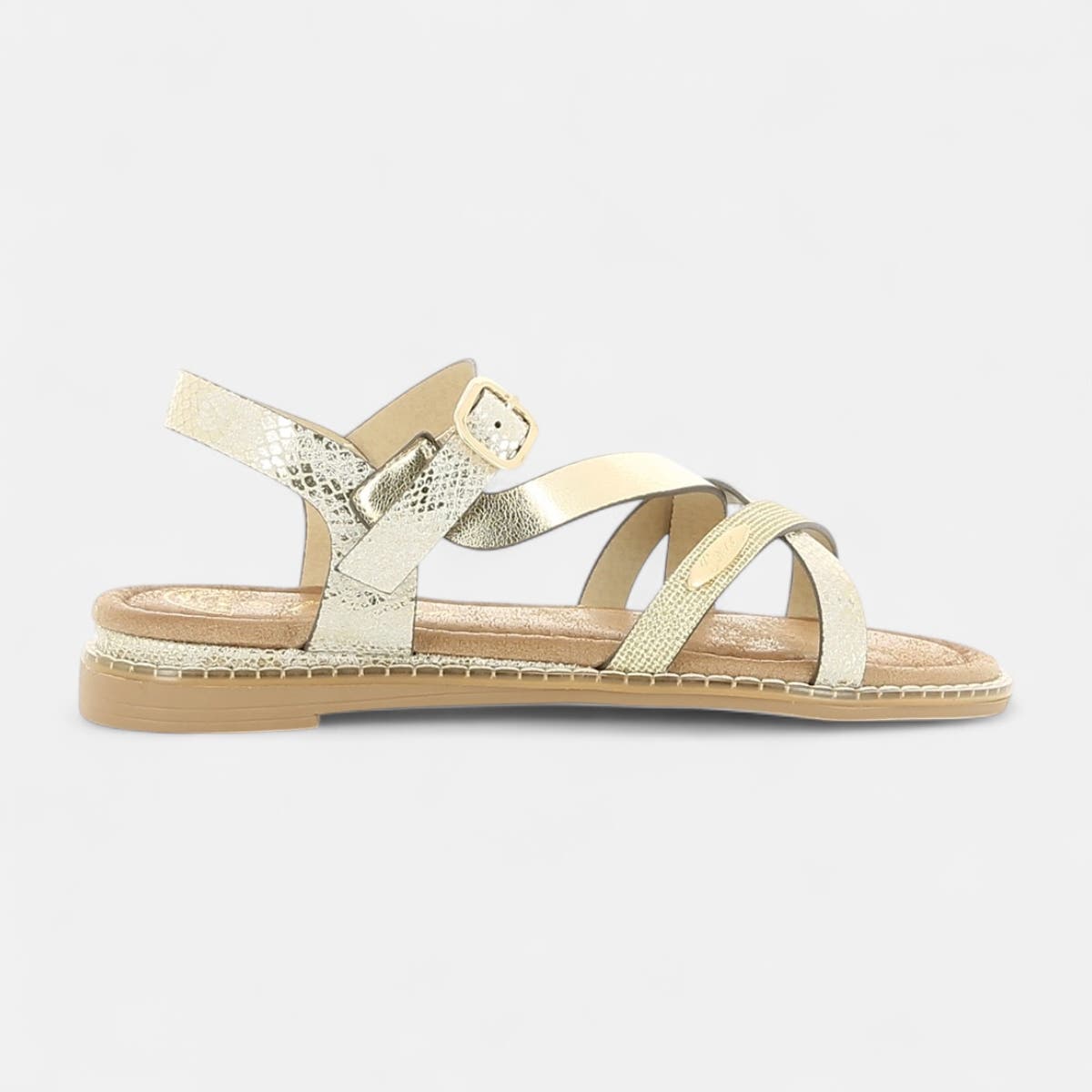 Nu-pieds Femme or