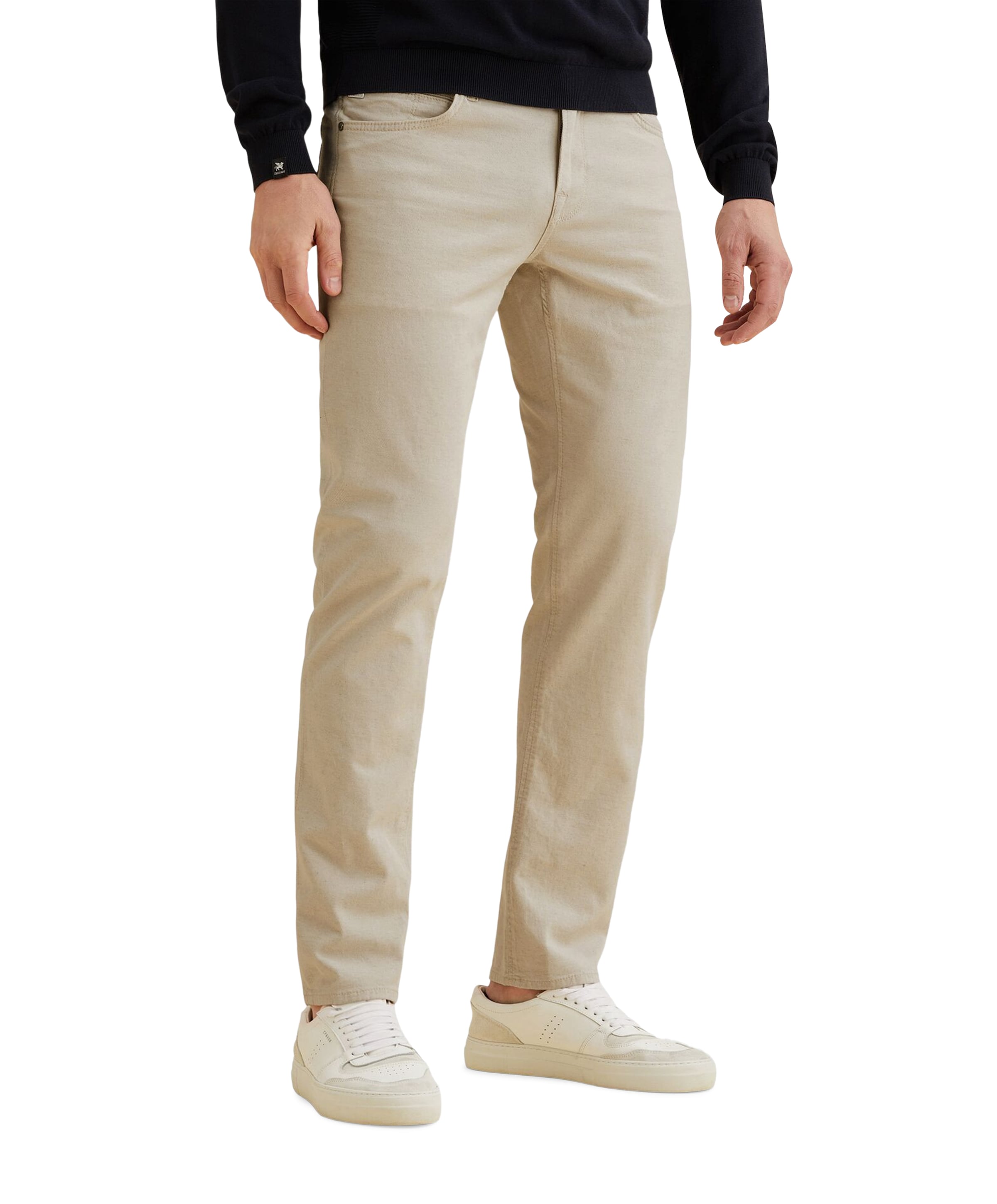 Vanguard V7 RIDER 2.0 LINEN STRETCH TWILL heren broek beige