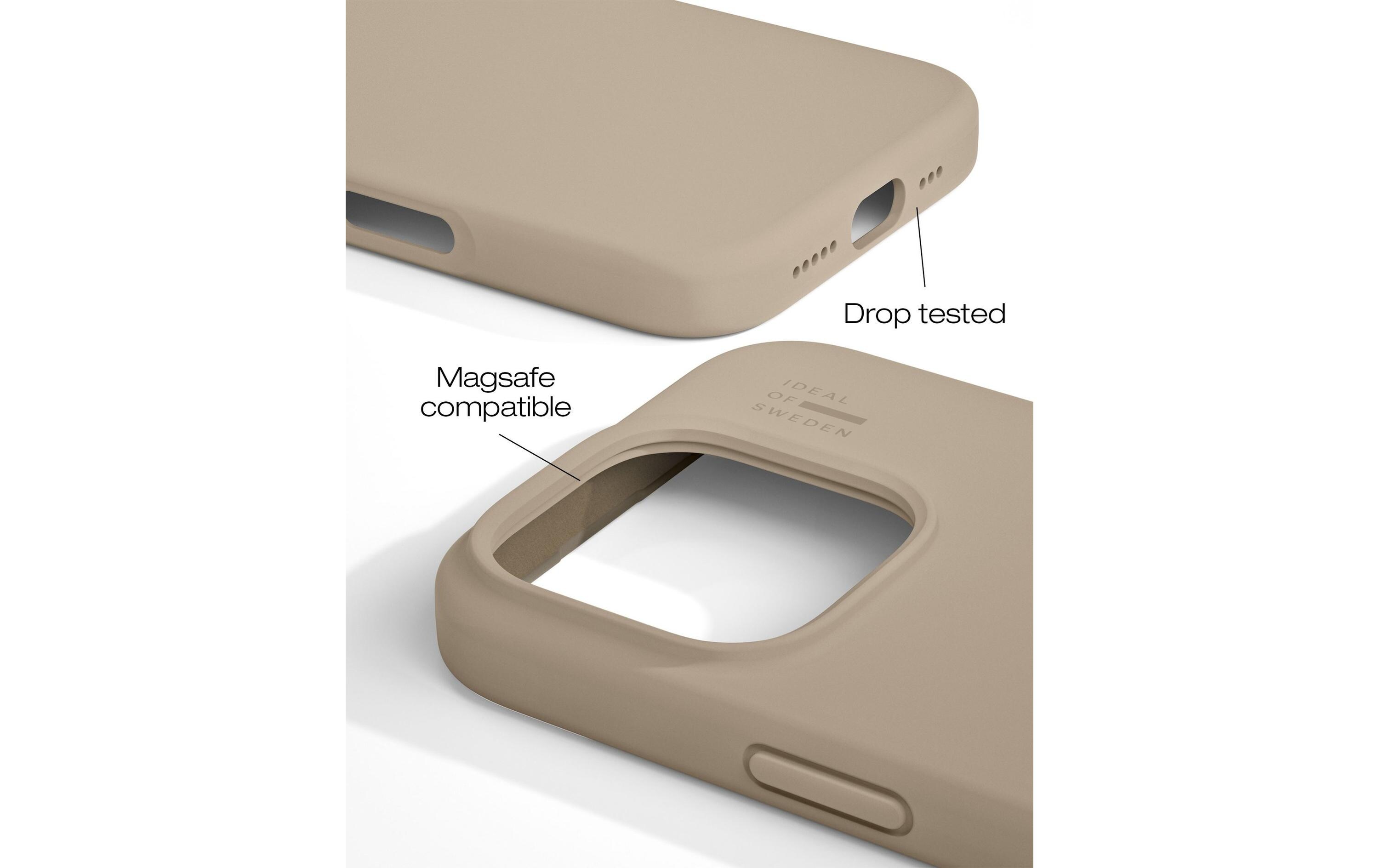 Back Cover Silicone iPhone 16 Pro BeigeBackcover für das Apple iPhone 16 Pro