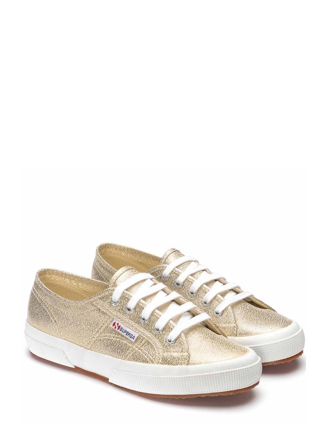 superga Baskets de ville Femme 2750 Lamew Or Brillant