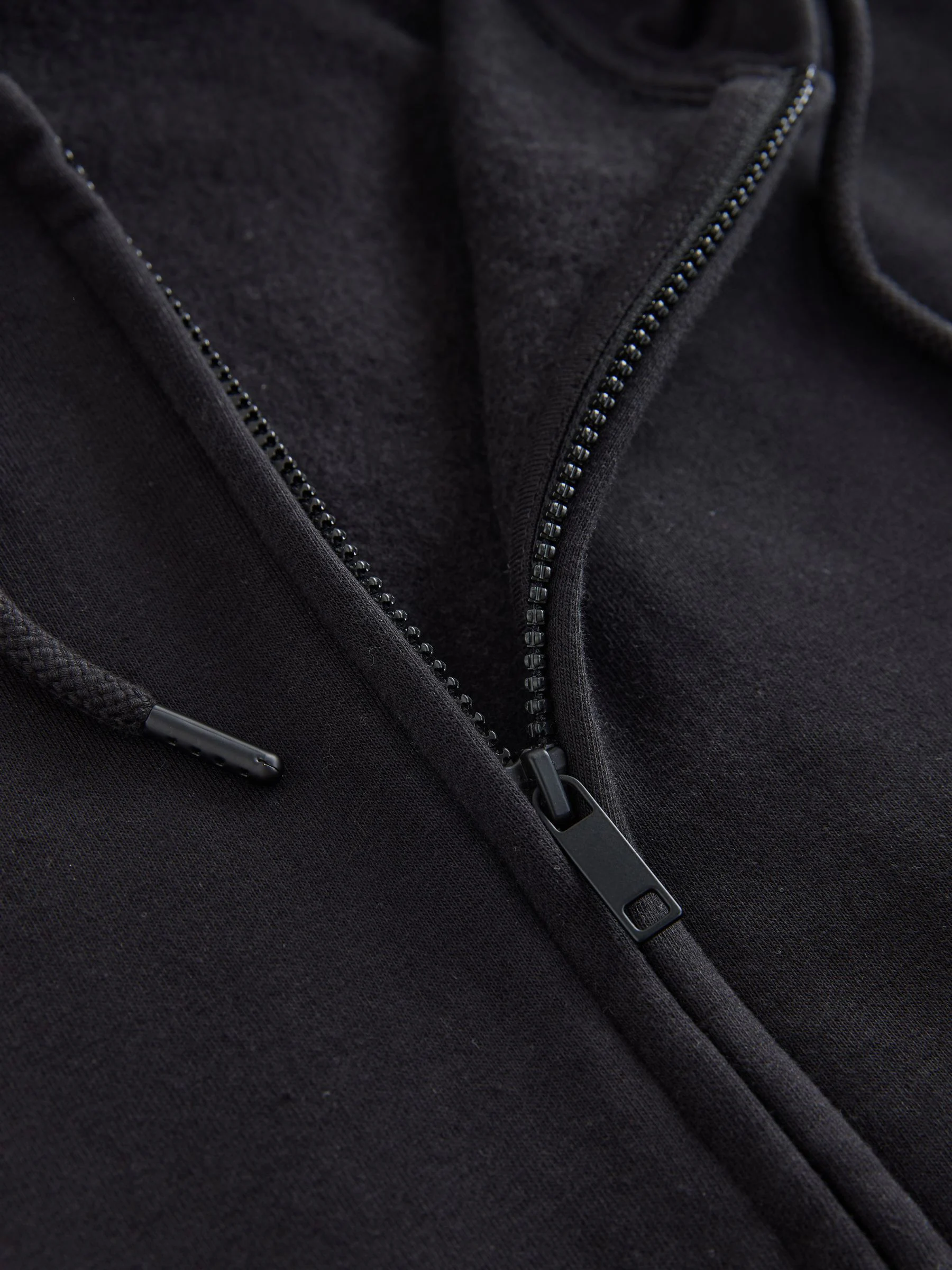 Zwart/grijs gemêleerd - Cotton Rich Heavyweight Jersey Full Zip Hoodies 2 Pack