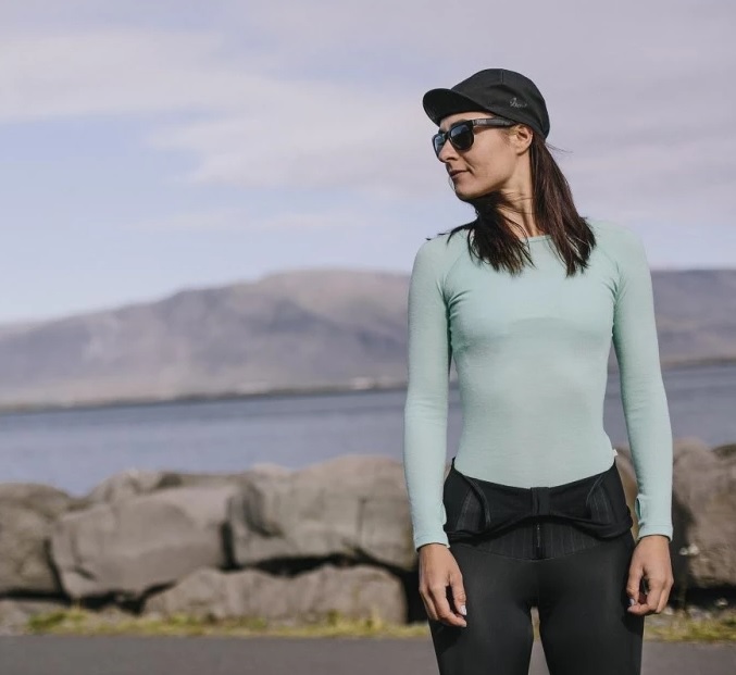 Isadore Women´s 100% LS Merino Baselayer Cascade