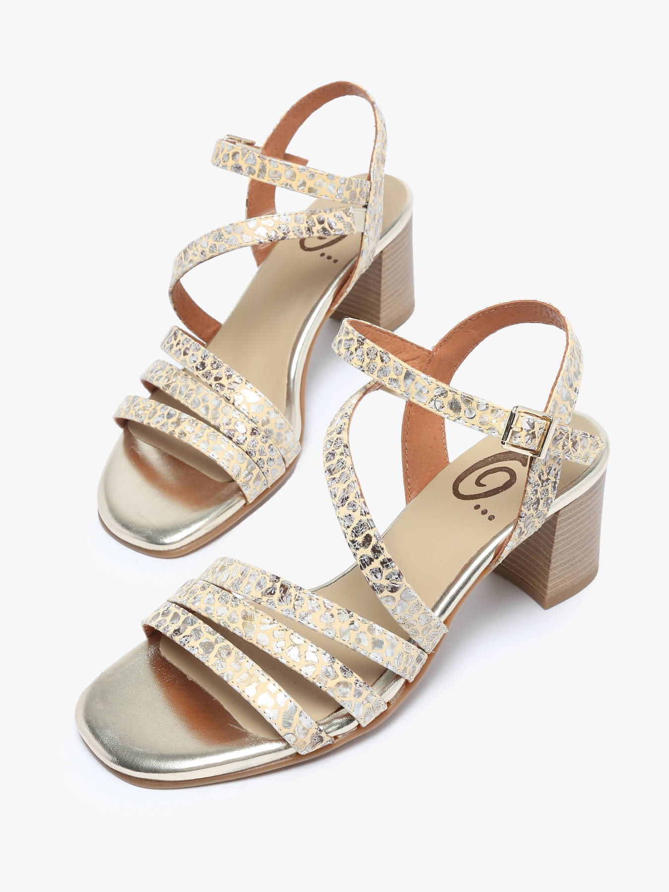 Sandales  talon en cuir ROCK AND ROSE