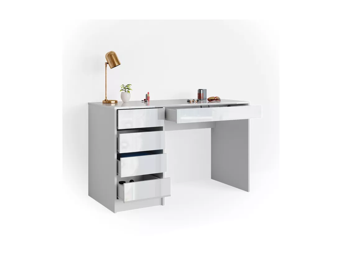 Bureau Blanc 120 X 75 X 55 Cm (lxhxp)