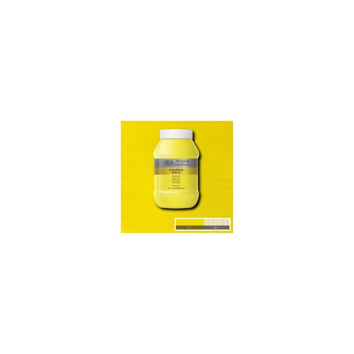 Galeria Acrylic 1L Lemon Yellow 346