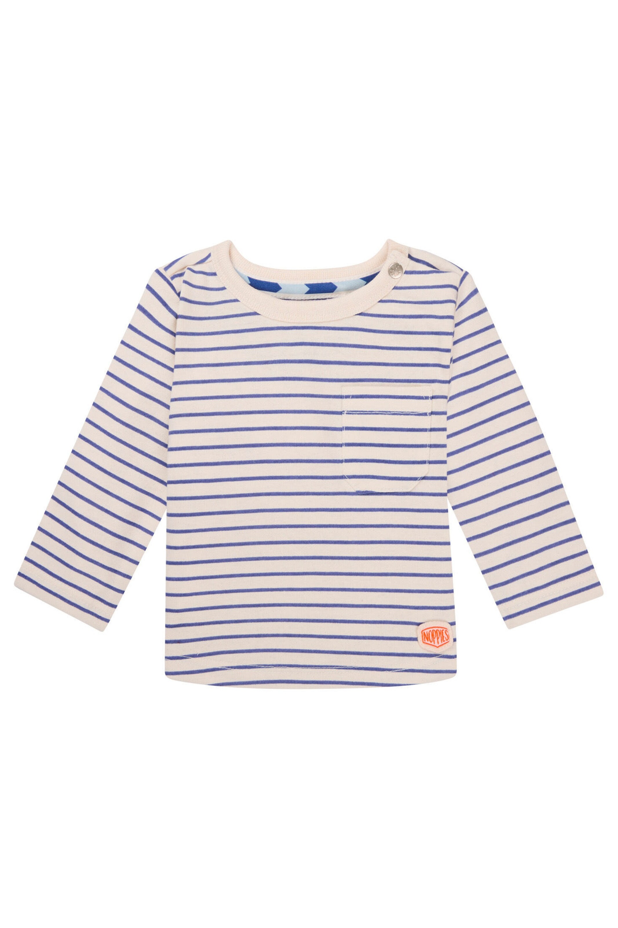 Noppies Baby Langarmshirt Osburn Stripe pattern Dark Blue
