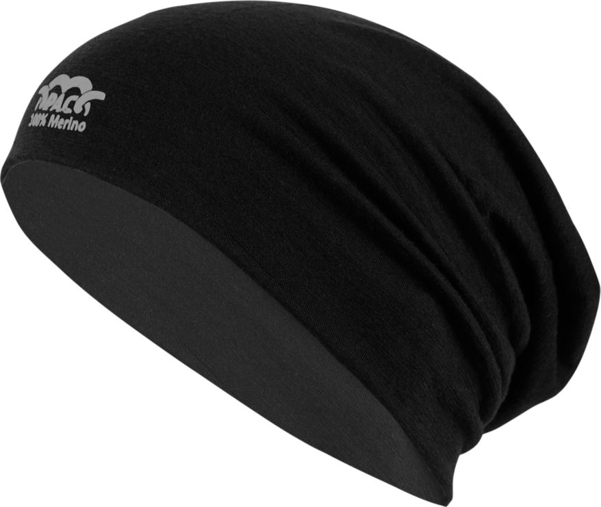 PACMerino Beanie - schwarz