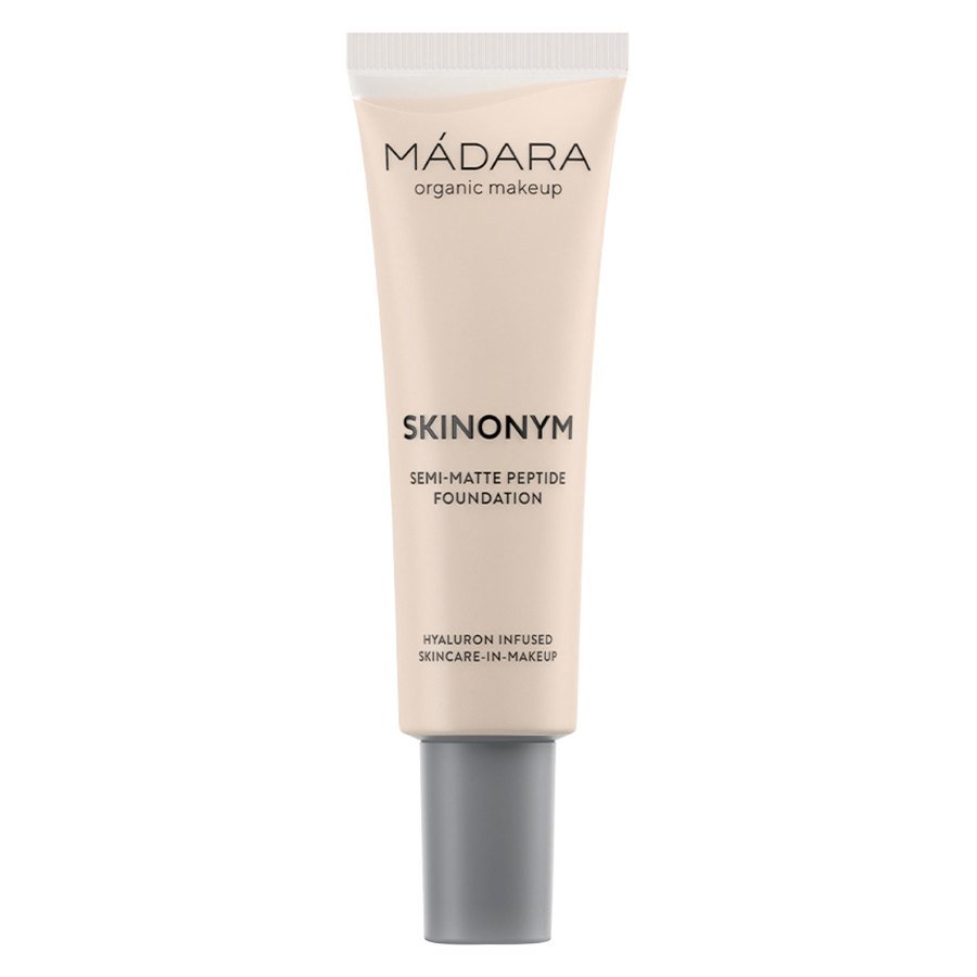 Mádara Skinonym Semi-Matte Peptide Foundation #10 Porcelain 30ml