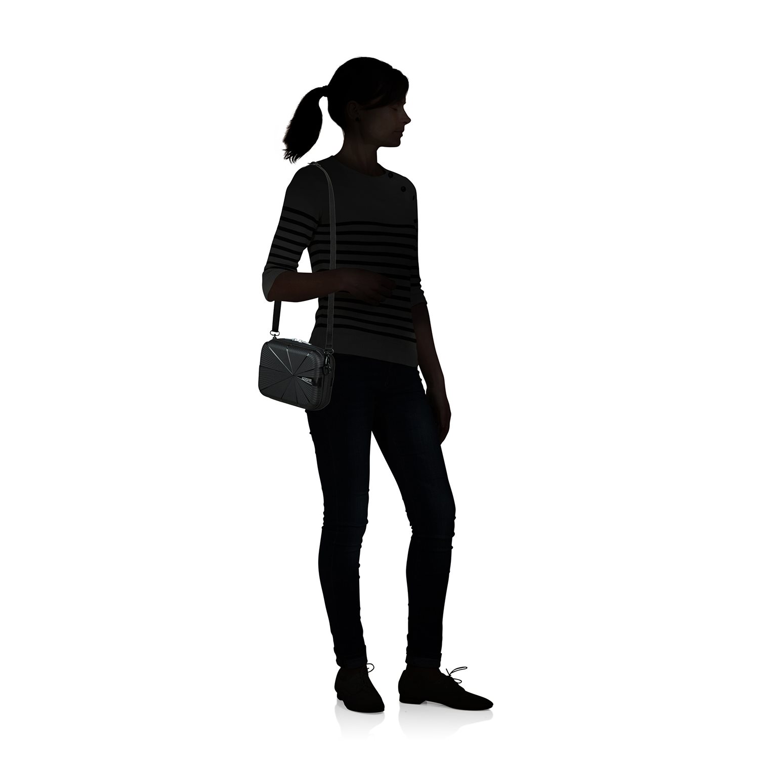 American Tourister Starvibe Cross Over black