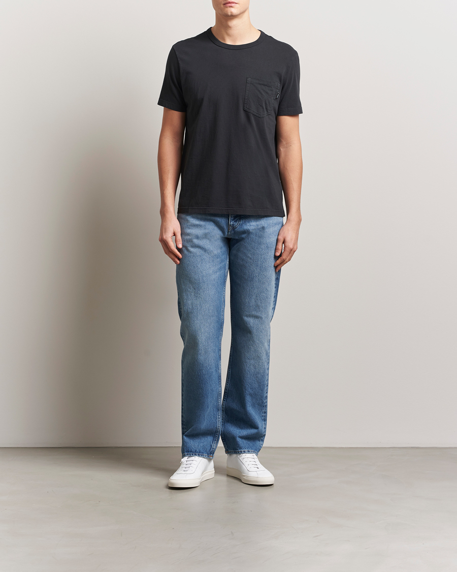 Dondup Pocket Crew Neck T-Shirt Black