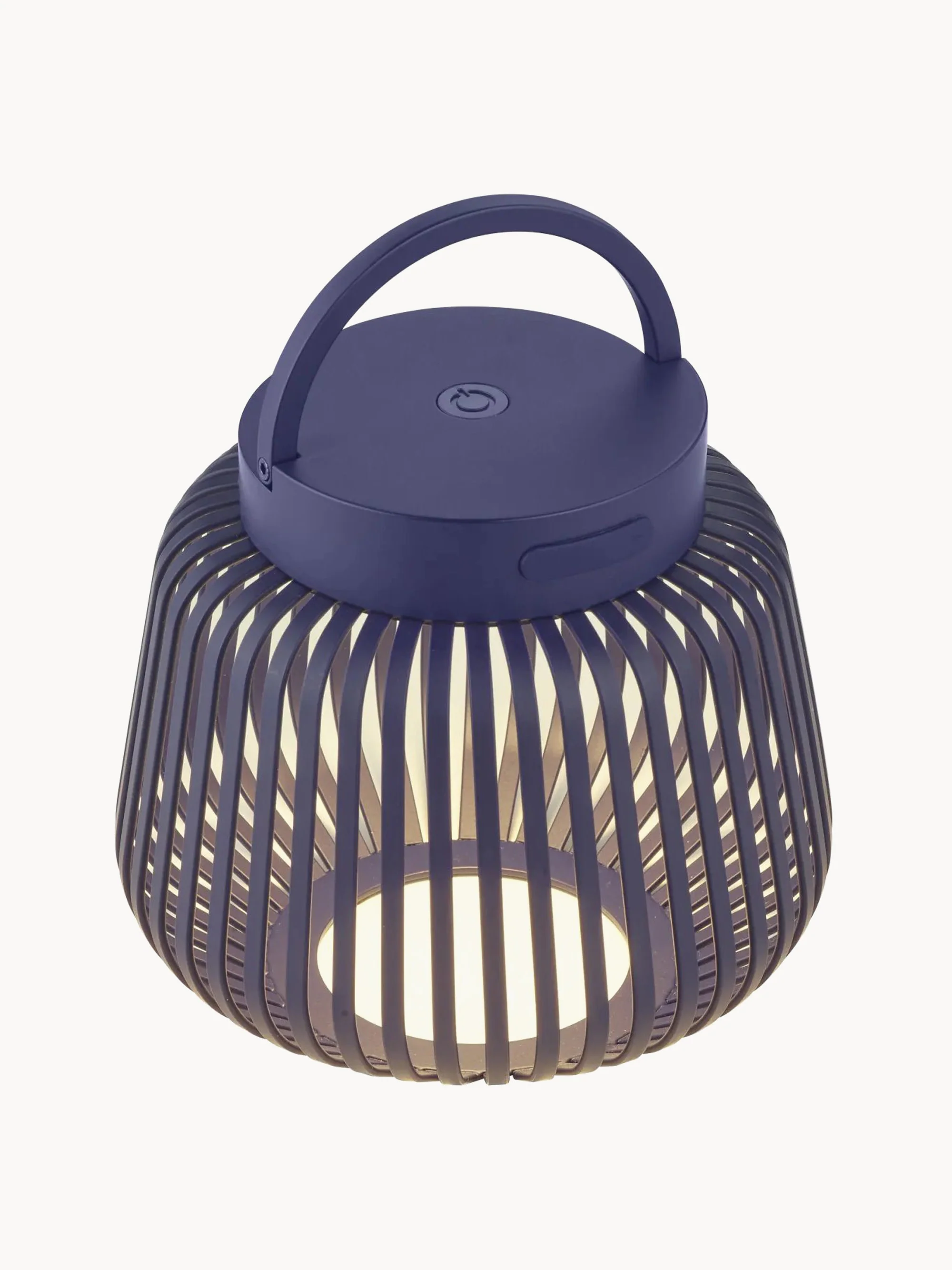 Draagbare outdoor LED-tafellamp Lito, H 12 cm