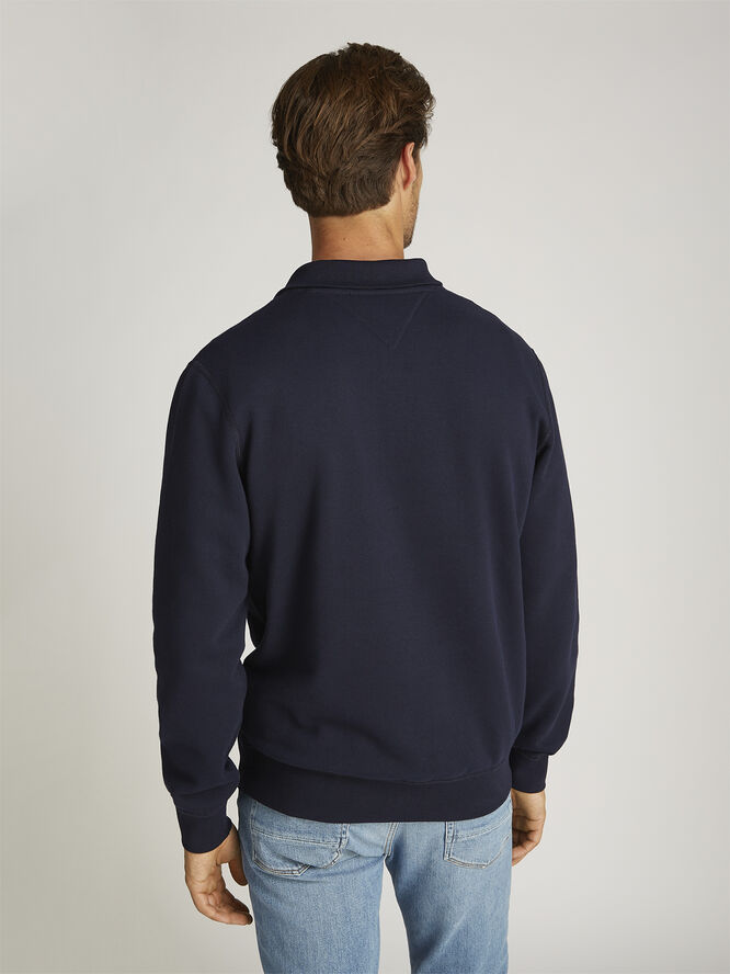 Tommy Hilfiger ESSENTIAL FLEECE 1/4 ZIP Desert sky