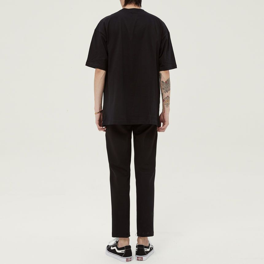 DragonRoad - Effen T-shirt met elleboogmouwen