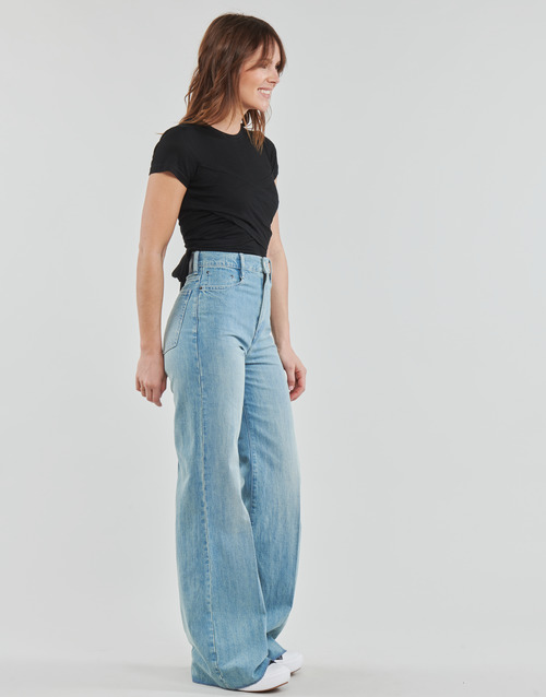 G-Star Raw - DECK ULTRA HIGH WIDE LEG - Bleu clair