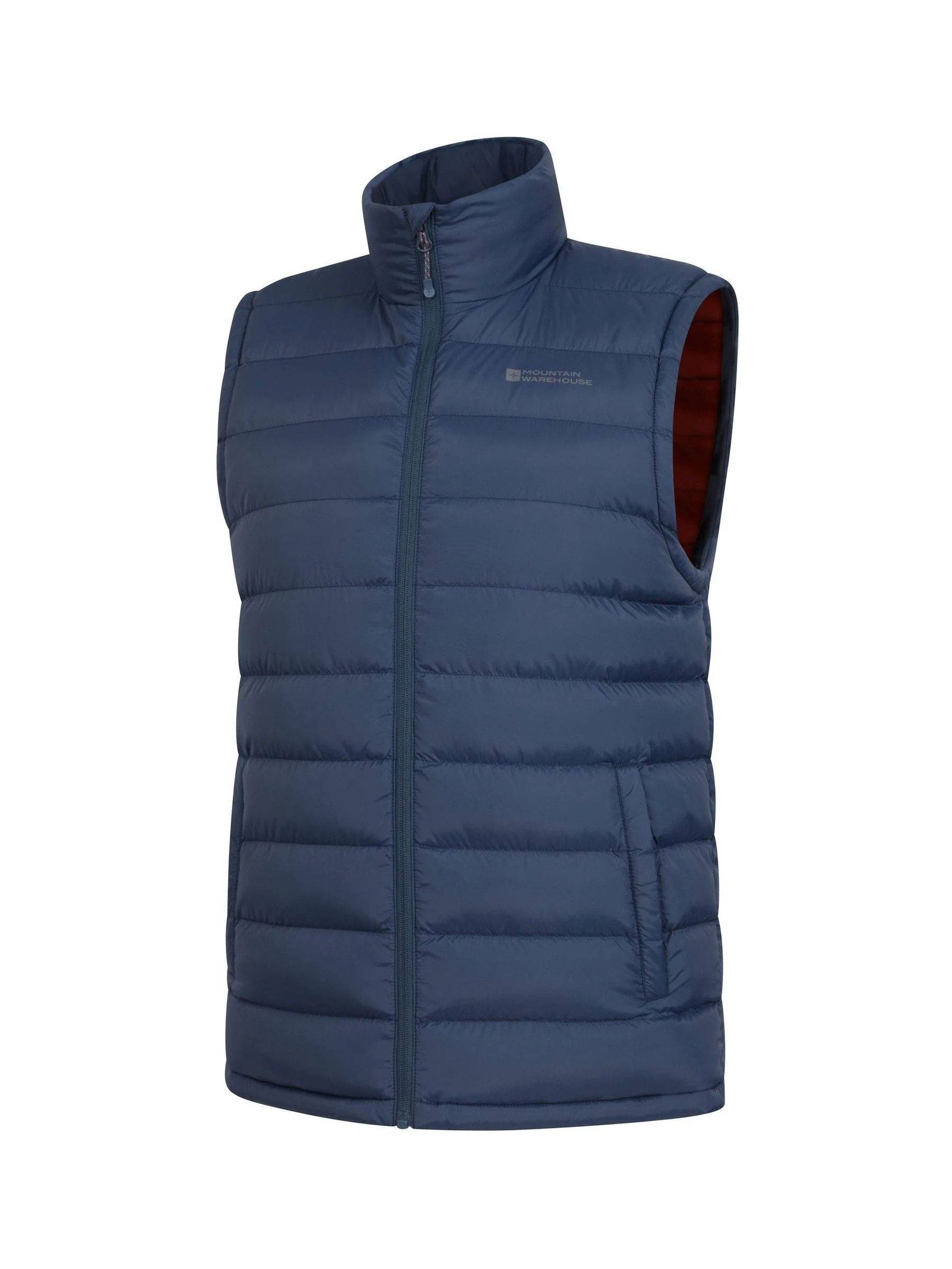 Lichtblauw - Mountain Warehouse - Gewatteerde Seasons bodywarmer voor heren