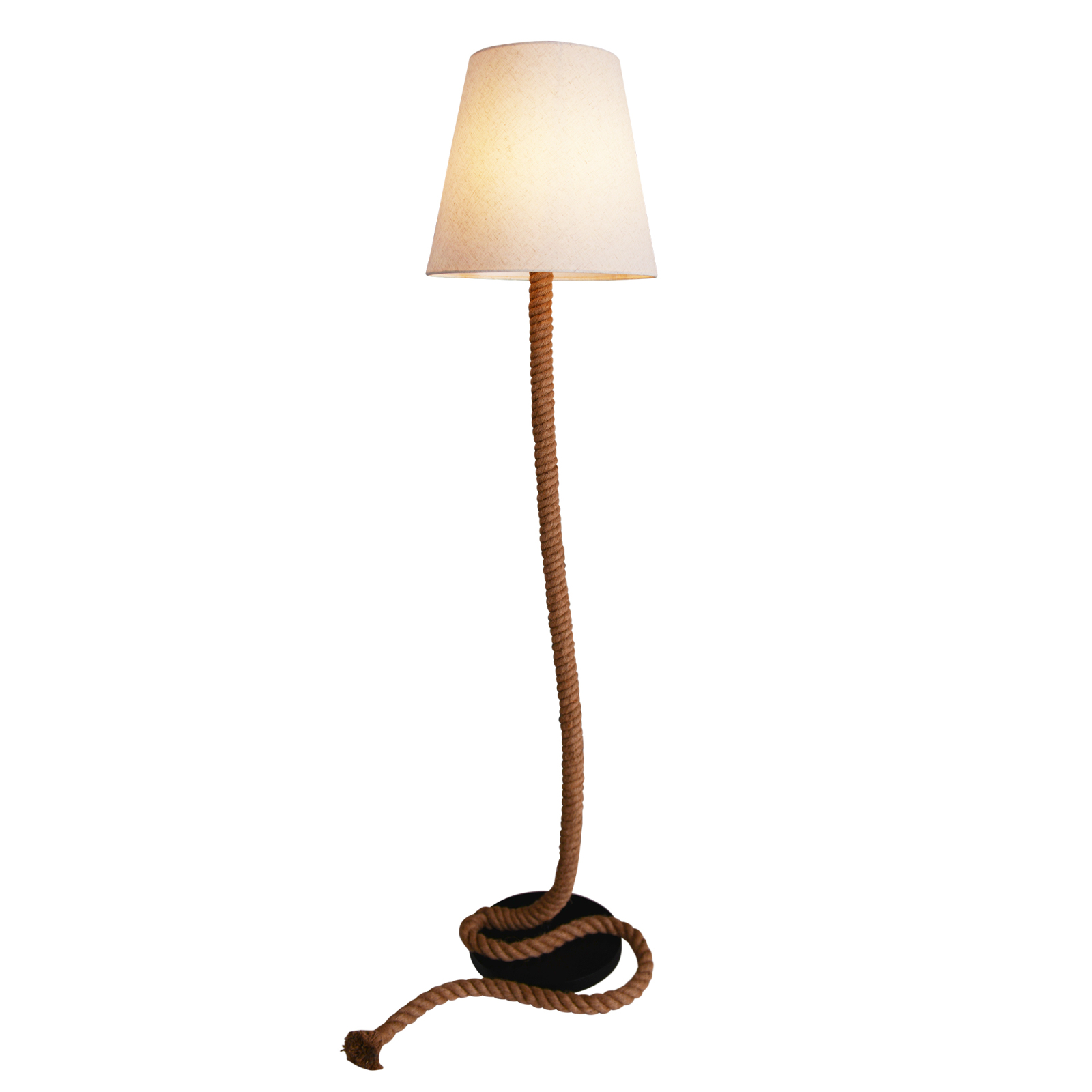 Stehleuchte ROPE - natur - 164 cm hoch