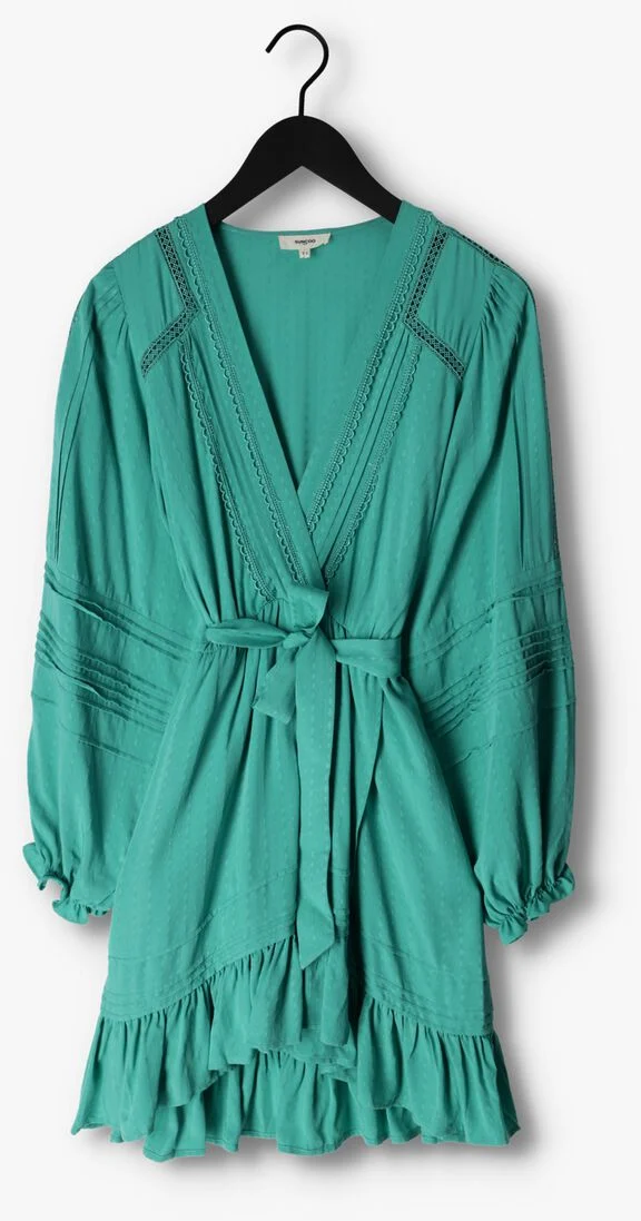 SUNCOO groene suncoo mini jurk cassieca