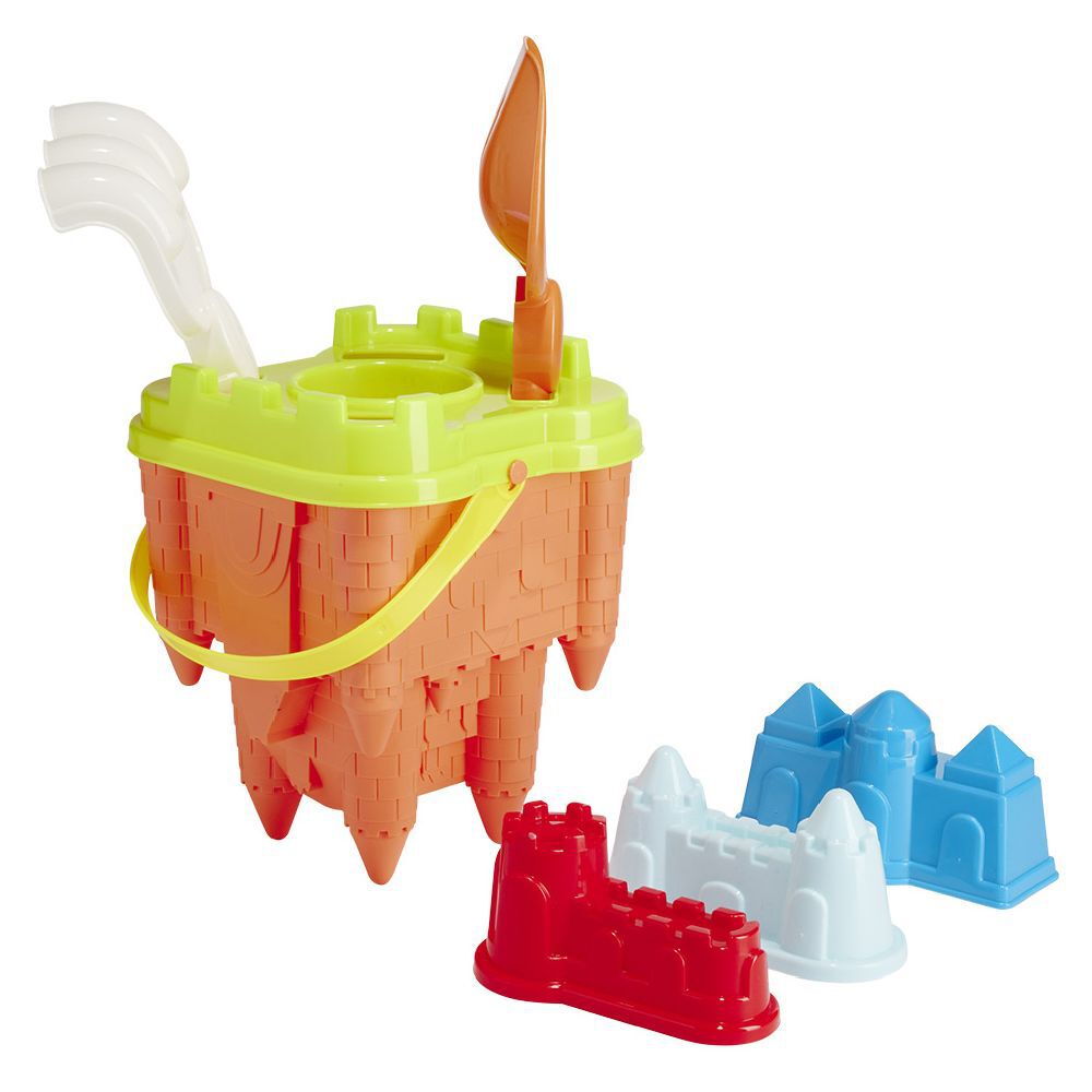 Jeu de plage château Funky 7 pièces