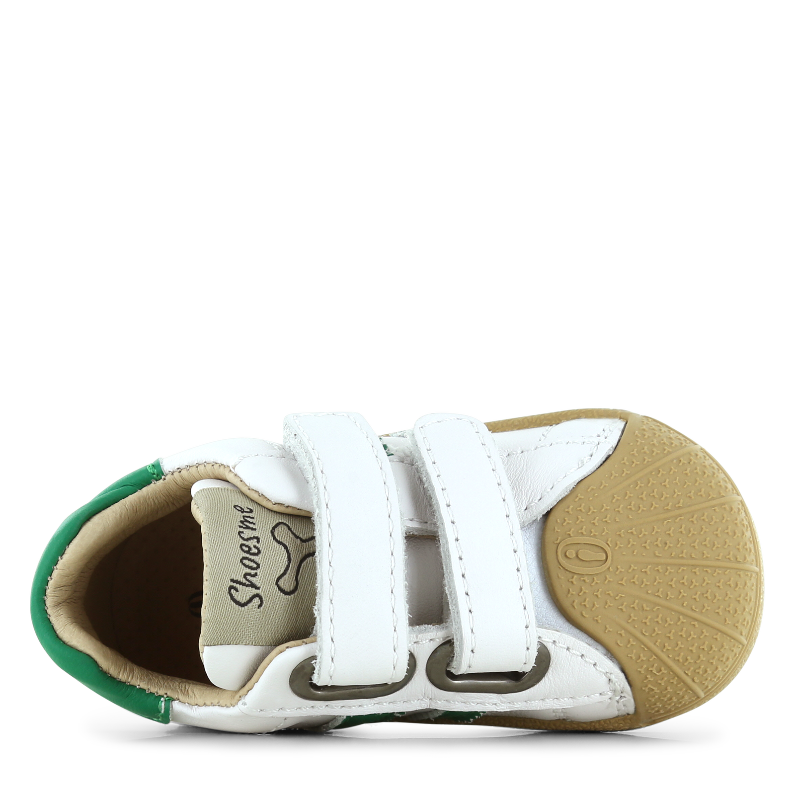 Shoesme weiß-grüne Sneaker