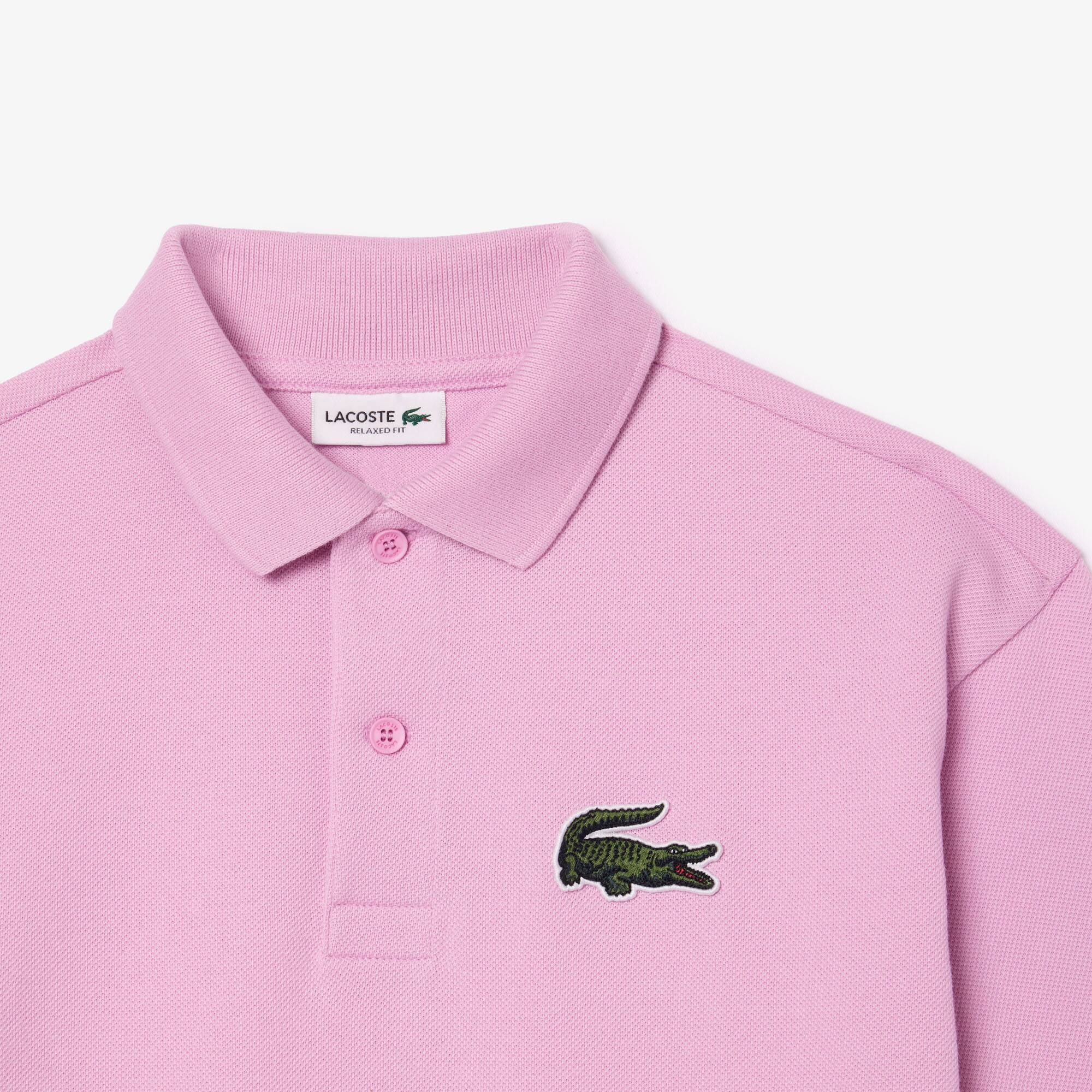 Poloshirt aus Baumwoll-Piqué Poloshirts - Rosa - Lacoste - Kinder