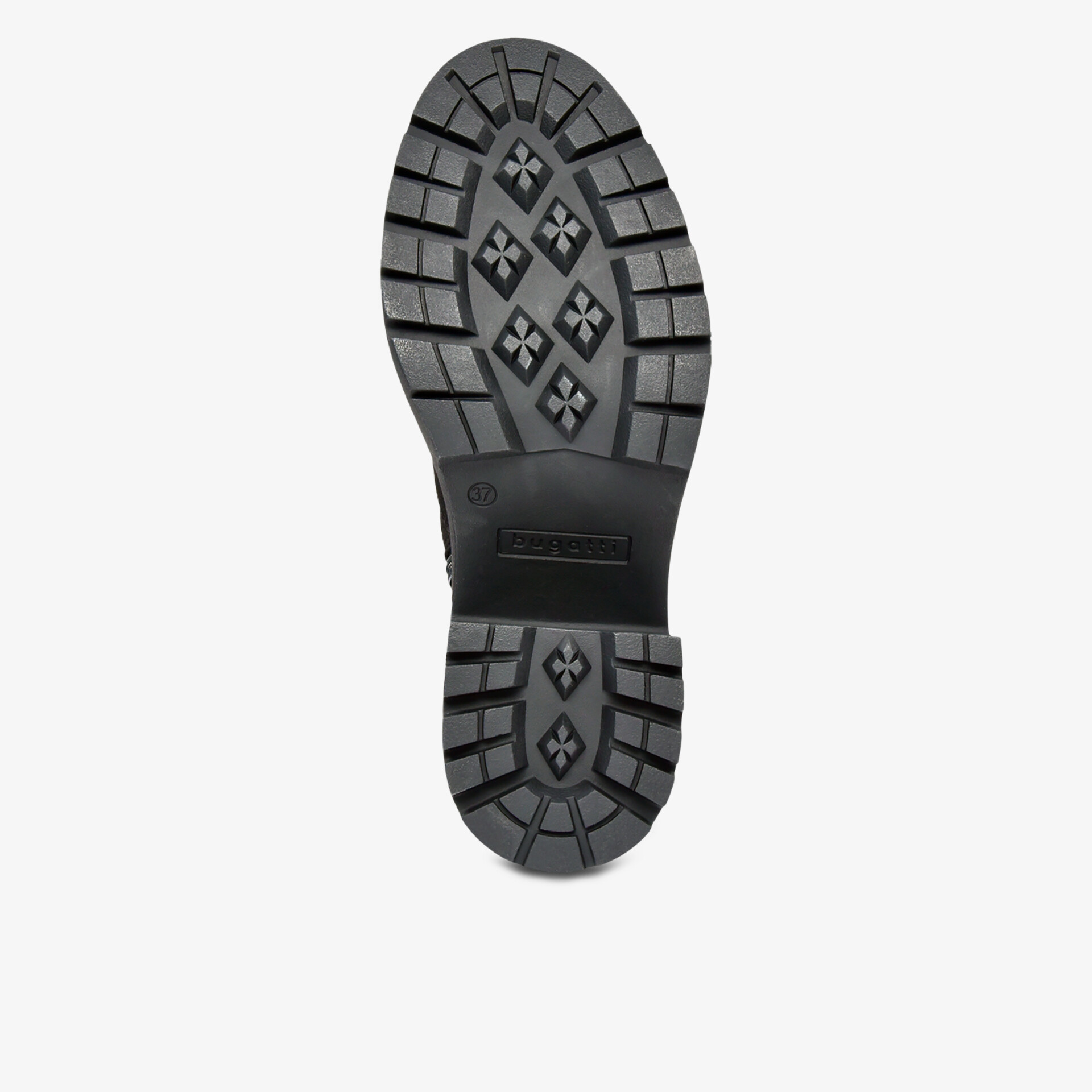 bugatti Damen Langschaftstiefel schwarz