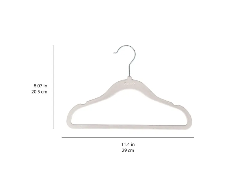 3 Sprout Velourbøjle (15 stk.), Grå