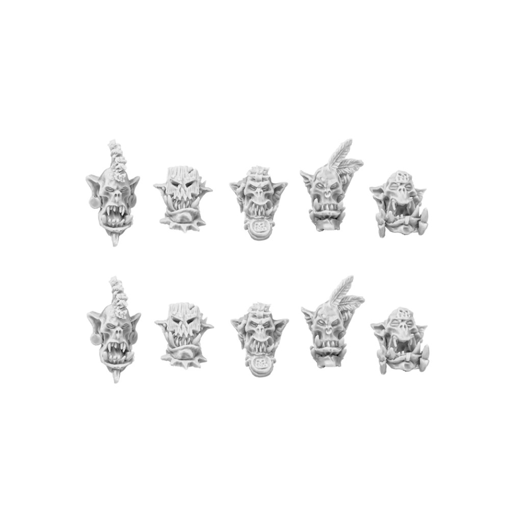 Savage Orcs Heads