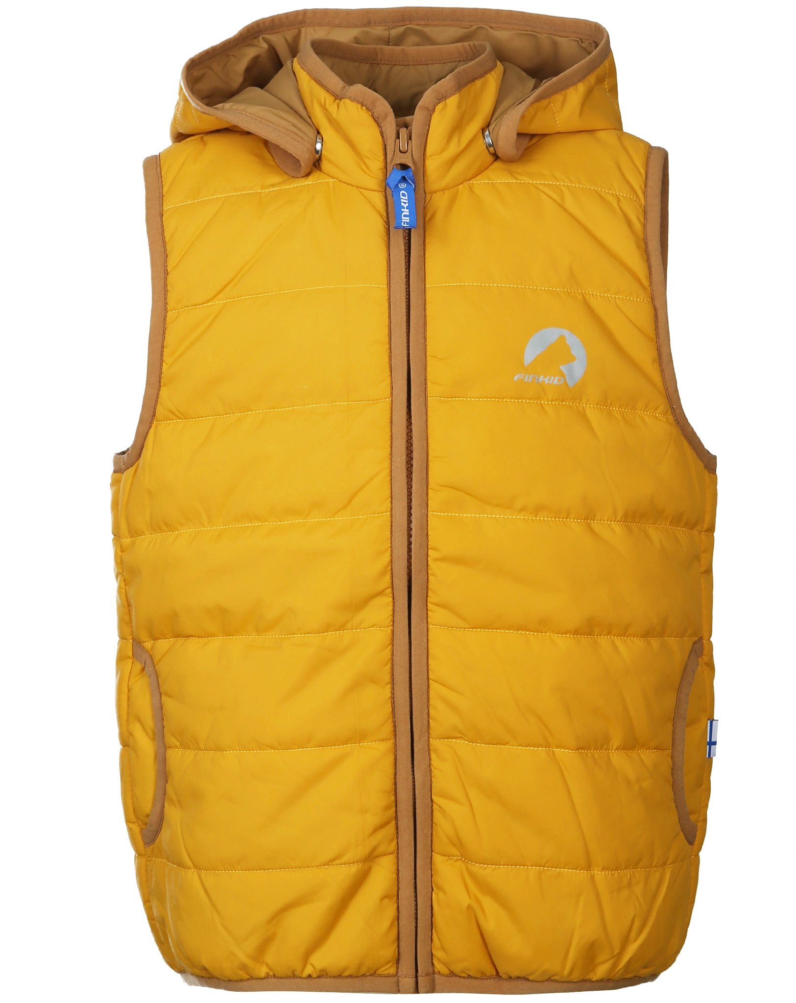 Steppweste VANULI in sunflower/cinnamon