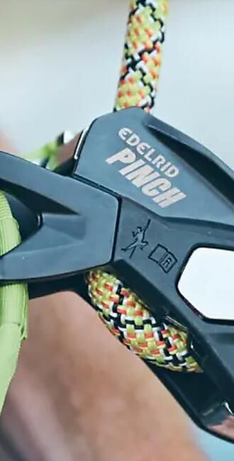 EDELRID - SYSTEM D'ASSURAGE PINCH