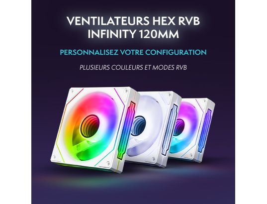 VIBOX - Ordinateur Gamer Ix-594 pc gamer, 7 7800x3d, rtx 5080, 32go, 1to
