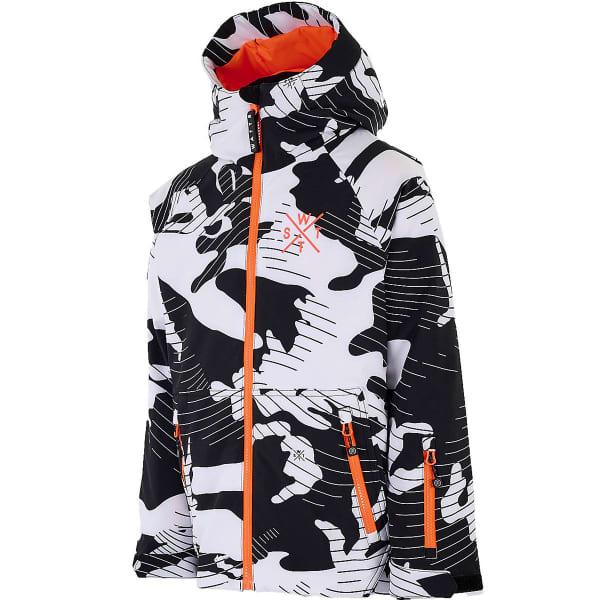 Veste de ski WATTS ARROW JR KAMO KAMO WHITE