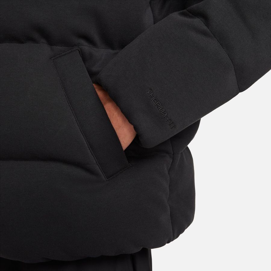 Nike Manteau d'Hiver Doudoune Tech Fleece Therma-FIT Puffer - Noir