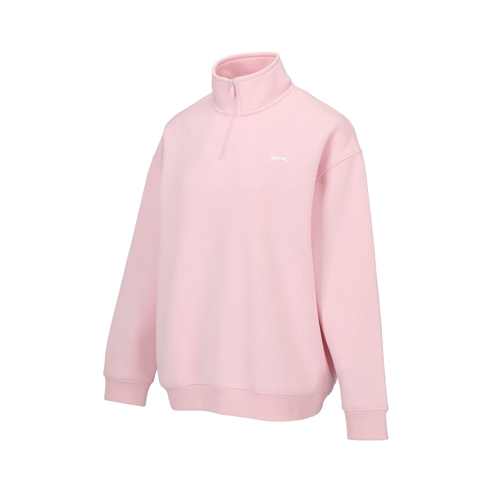 Slazenger Funnel Neck Quarter Zip Sweatshirt Womens