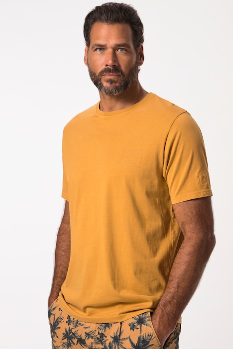 T-Shirt, Halbarm, Brust-Print, Vintage-Look, bis 8 XL
