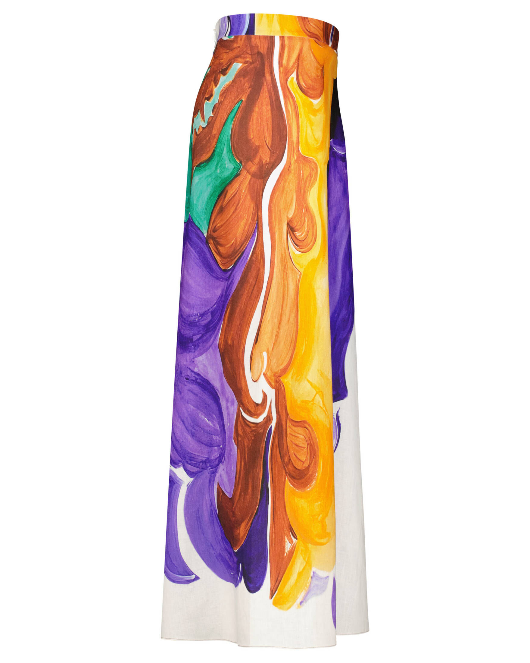 Dorothee Schumacher| Damen Leinenrock RAINBOW FLAMES