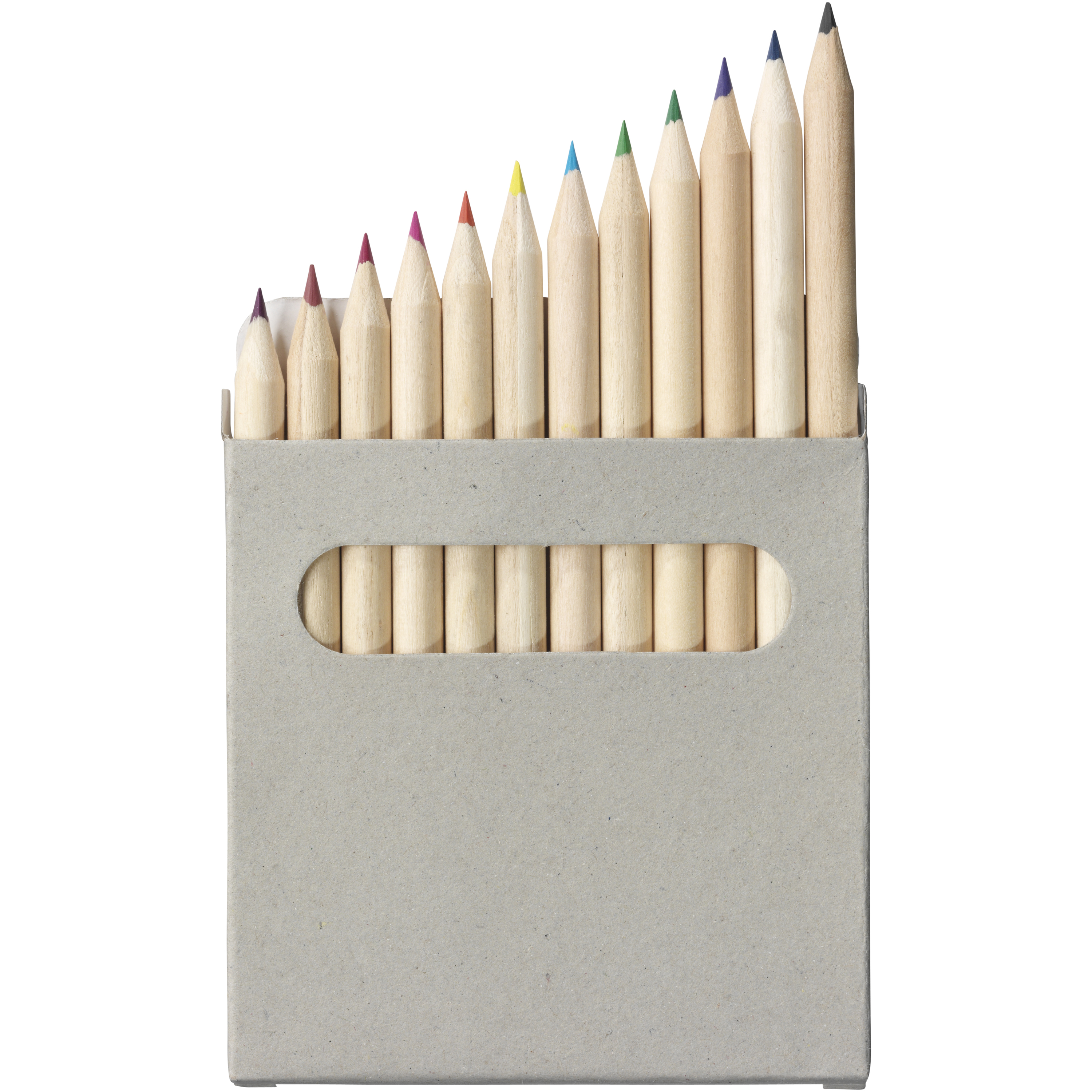 EgotierPro 107067 - Set de crayons de couleur 12 pièces Tallin