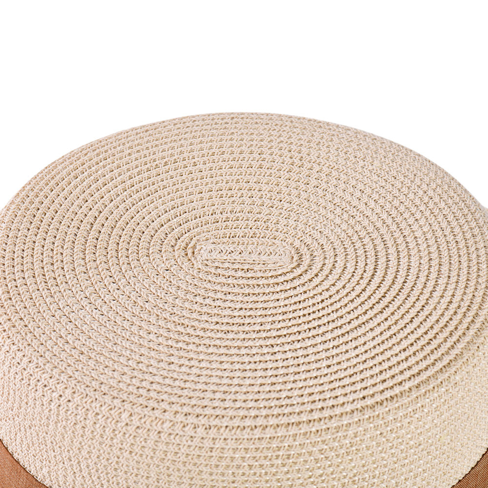 Decopatent Zonnehoed Dames Ø58 cm - Strohoed UV Bescherming