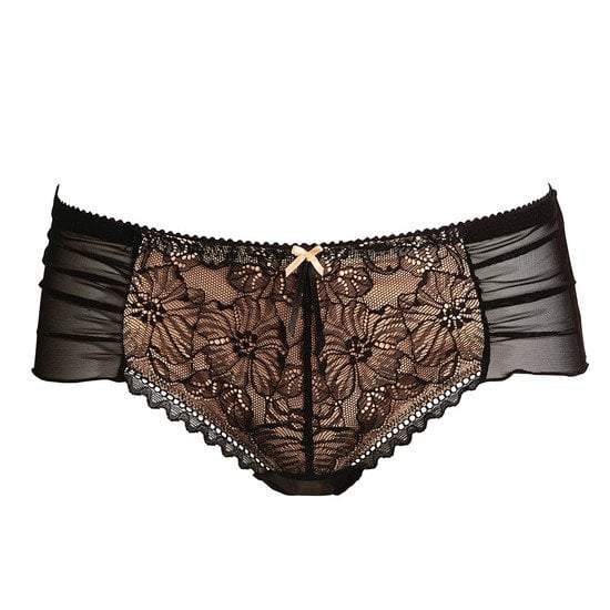 Shorty Iris   Noir        de               Cache Coeur