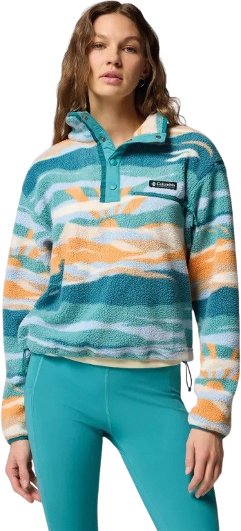 Helvetia II Printed Cropp Half Snap W