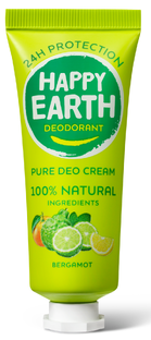 Happy Earth 100% Natural Deo Cream Bergamot 40ML